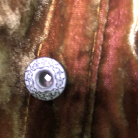 Aratta Velvet Jacket Medium gold- green - Picture 7 of 12